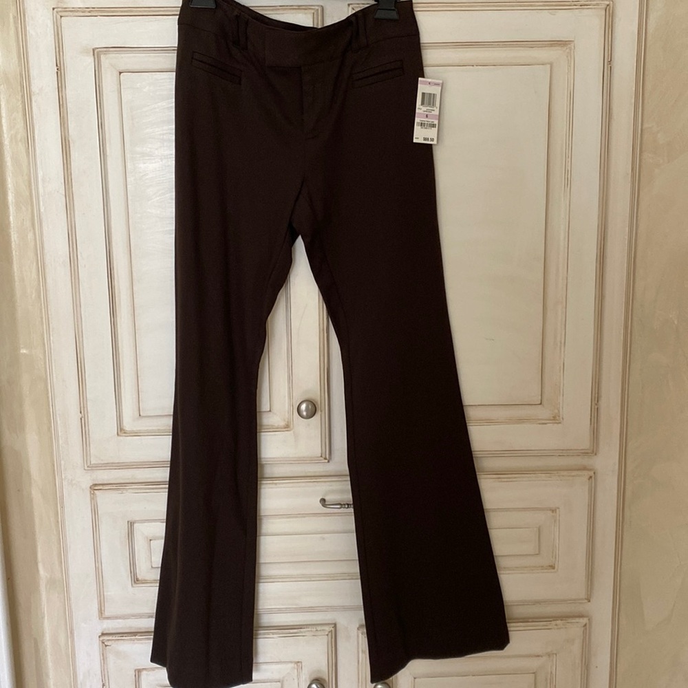 NWT Chocolate brown Inc. trouser